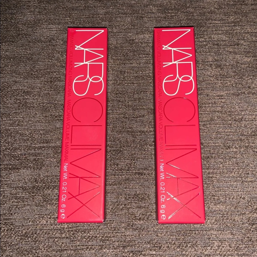 Two sealed NARS climax mascara